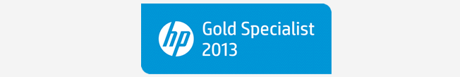 HP Gold Specialist 2013